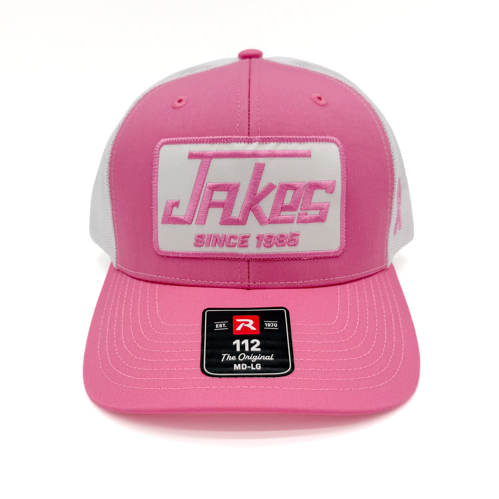 Jakes Pink Trucker Hat - Limited Edition