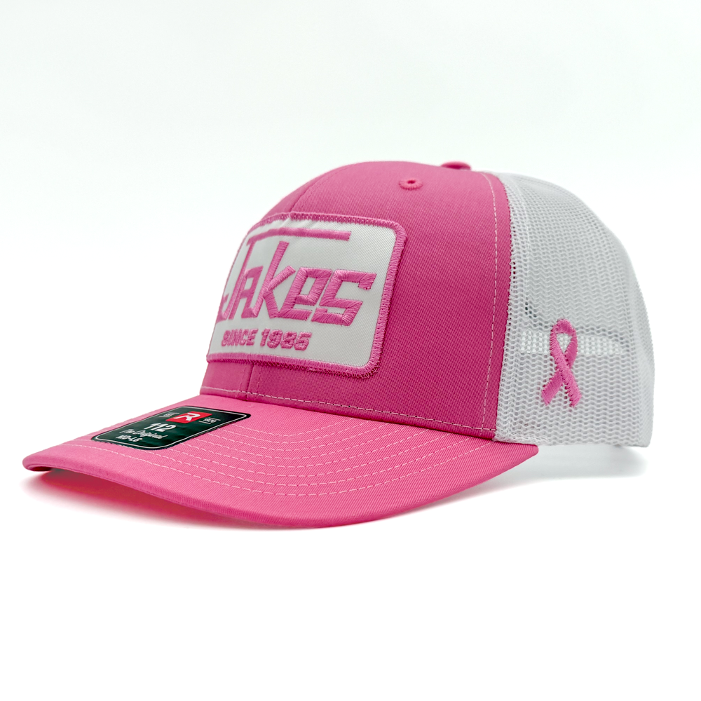 Jakes Pink Trucker Hat - Limited Edition