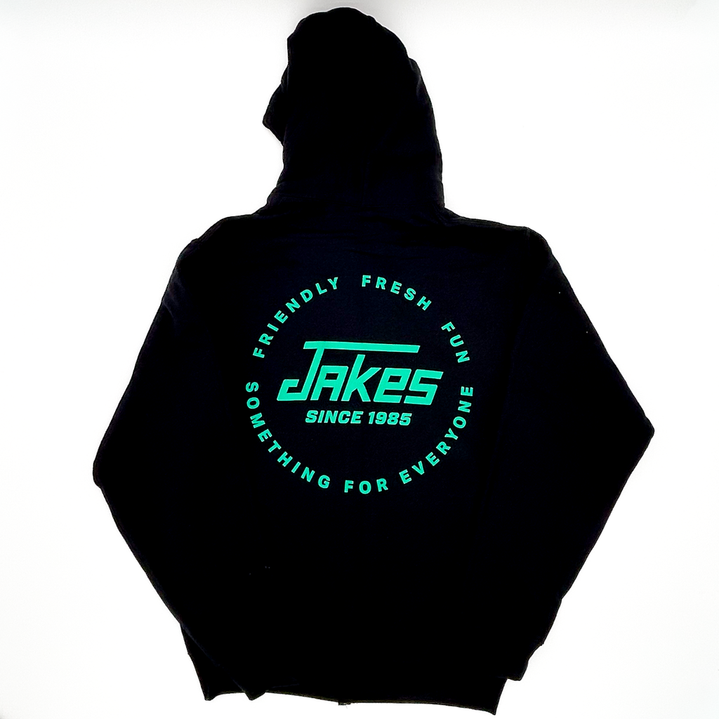 Jakes Logo Zip Hoodie