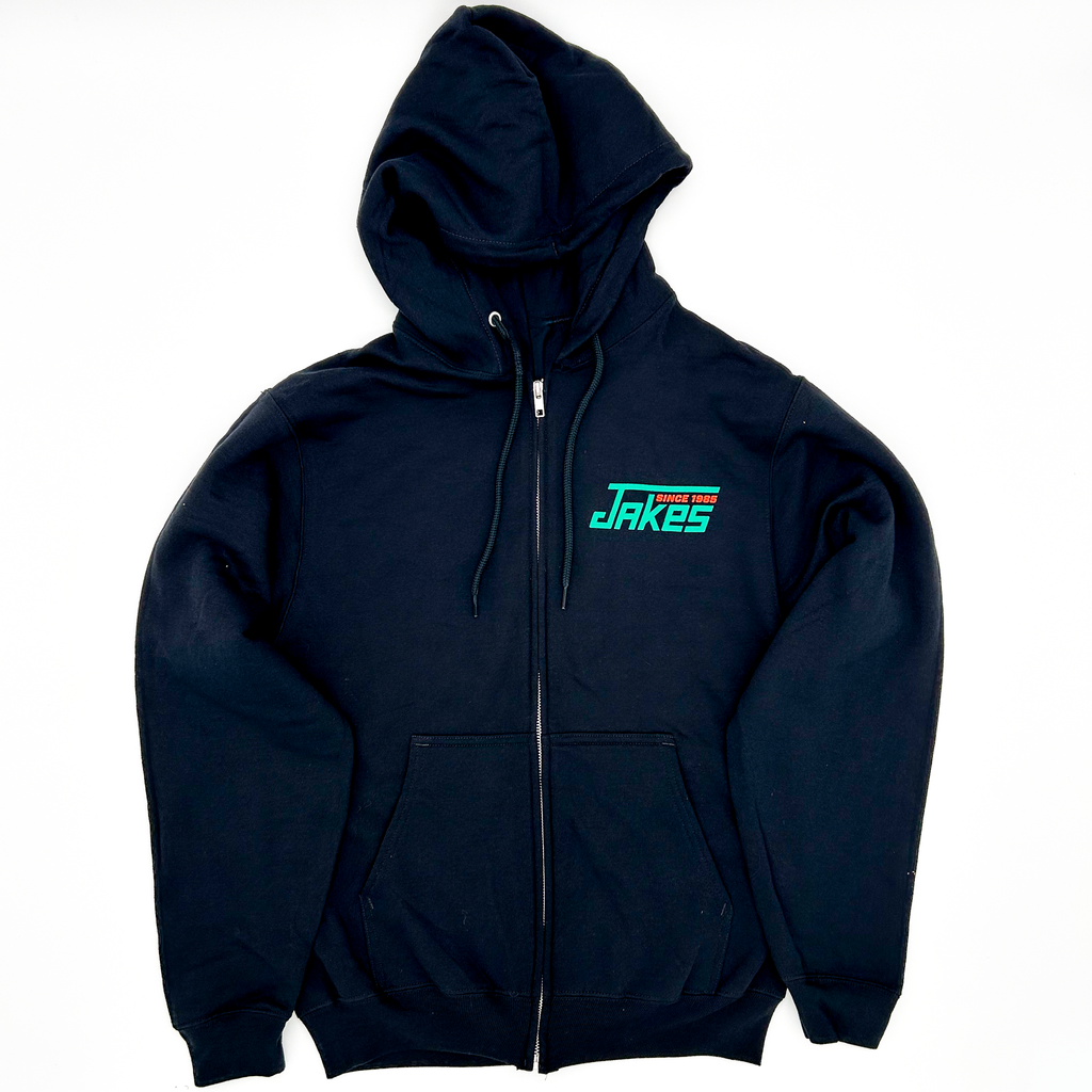 Jakes Logo Zip Hoodie