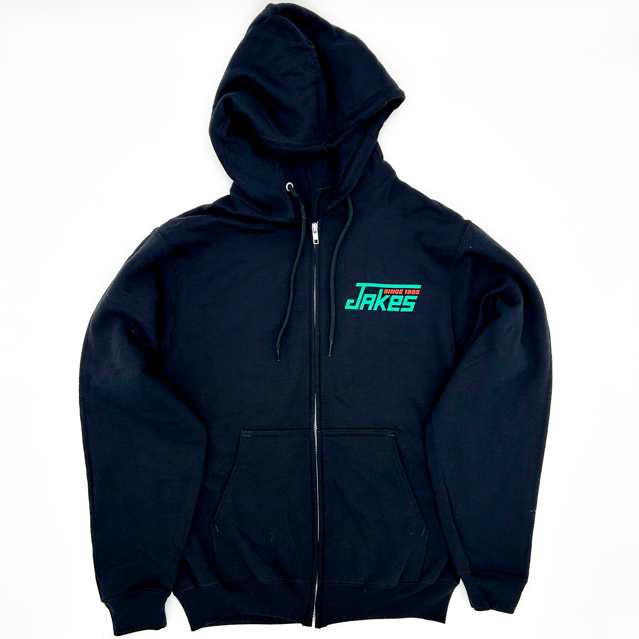 Jakes Logo Zip Hoodie